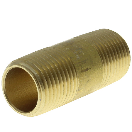 ADVANCED TECHNOLOGY PRODUCTS Fitting, Brass, Male Long Nipple, 1/8" Male NPT x 1.50" MCL01-15